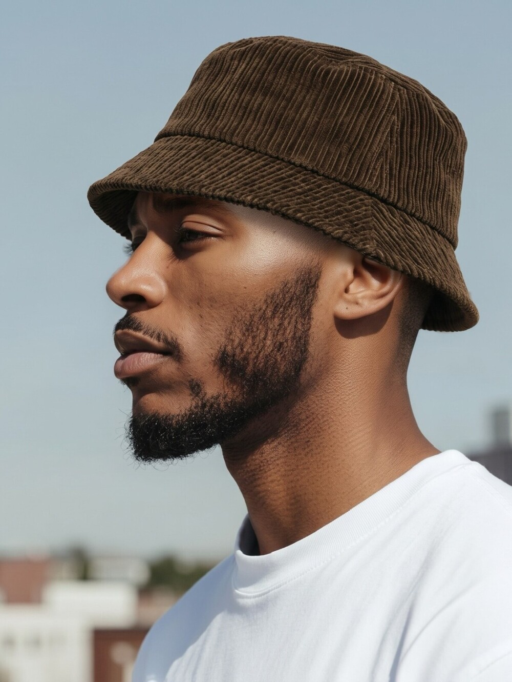 Rei Corduroy 90s Bucket Hat Vintage Green Brown‎ Khaki American Vintage Y2K